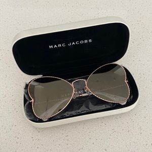 Marc Jacobs Heart Shaped Sunglasses